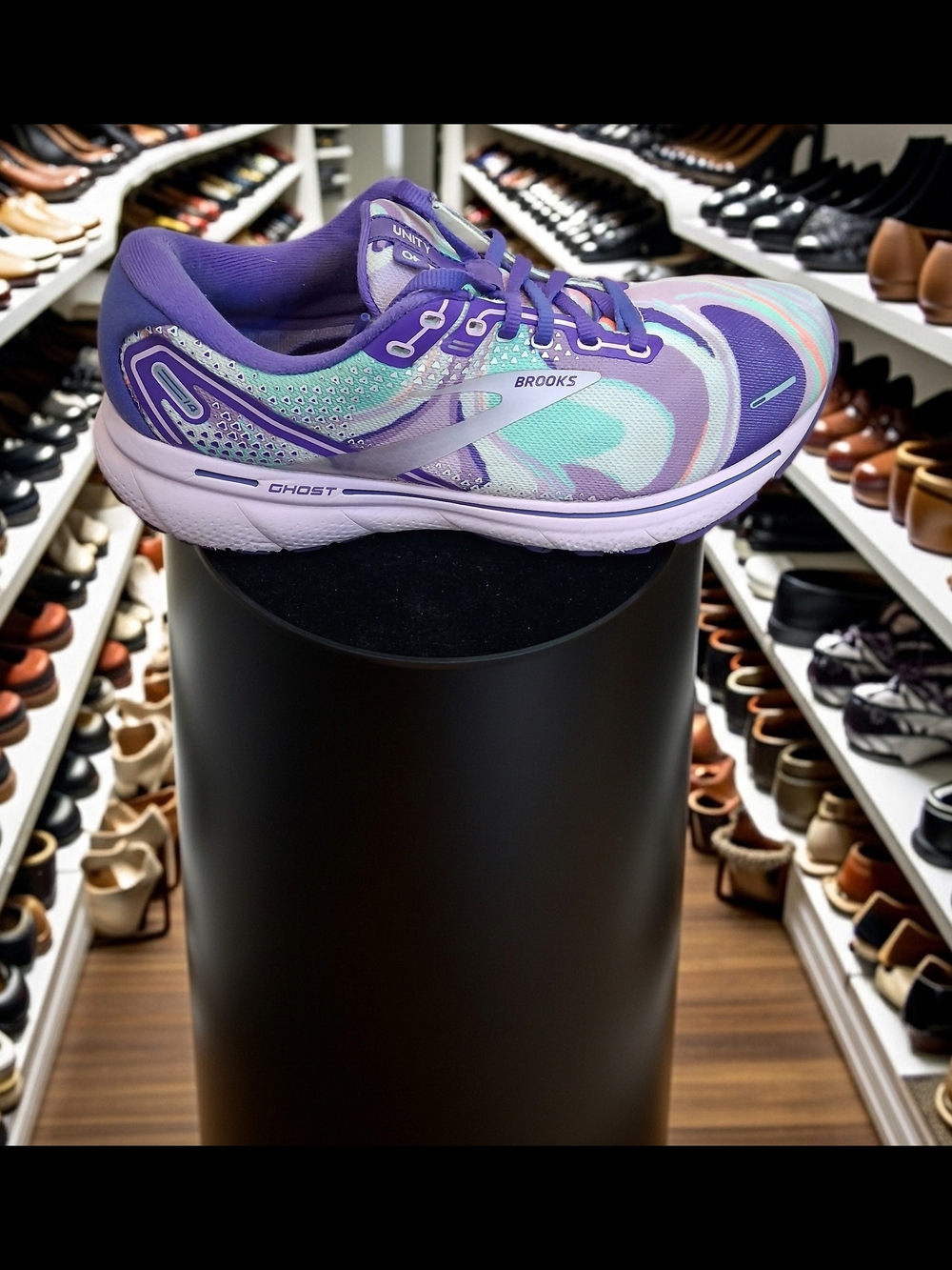 Brooks Women's Ghost Running Sneakers - Purple Mint Size 9.5 M